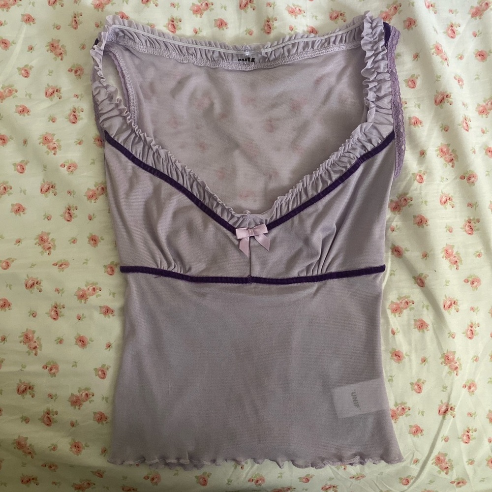 unif mars top in light purple